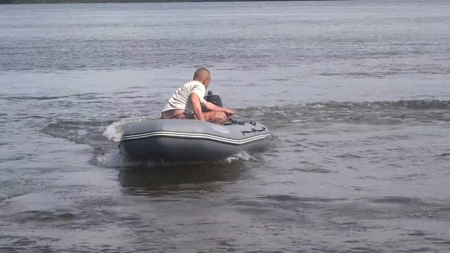 Уфимка с мотором HANGKAI (5 л.с.) смотреть онлайн