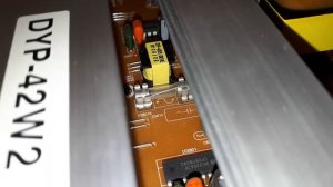 Редкая неисправность плазмы SAMSUNG PS-42C92HR