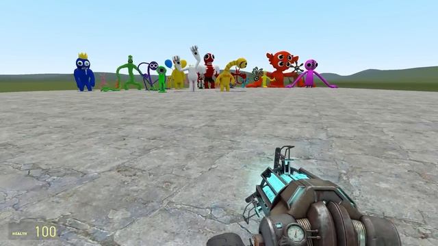 ALL NEW ROBLOX RAINBOW FRIENDS VS ALL POPPY PLAYTIME CHARACTERS In Garry's Mod! смотреть онлайн