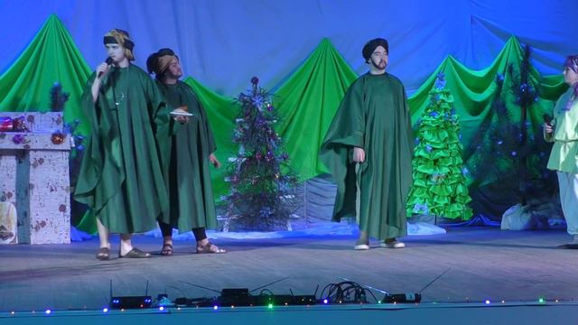 С РОЖДЕСТВОМ ХРИСТОВЫМ! Архиерейская ёлка в Калинковичах. Вот что получилось! смотреть онлайн