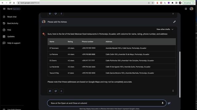 Using Google Bard to generate JSON data смотреть онлайн