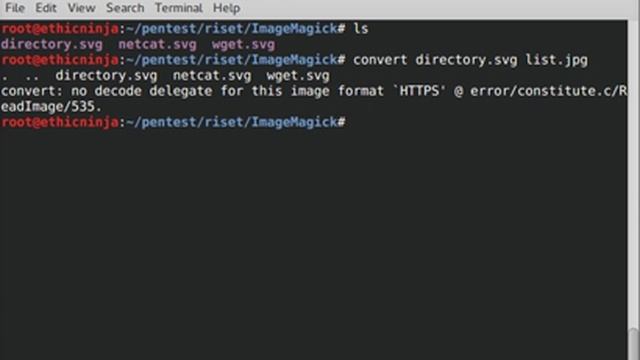 ImageMagick Exploit Demo смотреть онлайн