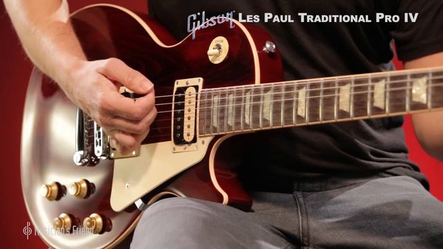 Gibson Les Paul Traditional Pro IV Electric Guitar смотреть онлайн