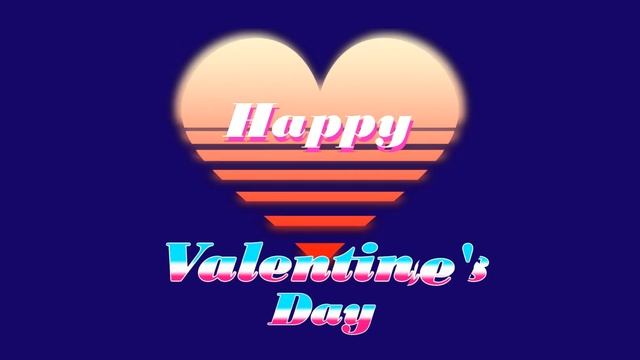 Blender VSE - 80's Style RETRO Valentine Graphic - Tutorial Coming Soon! смотреть онлайн