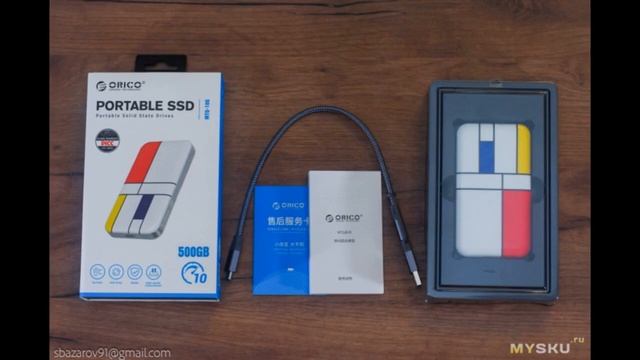 Обзор портативного SSD ORICO-MTQ-10G | #Обзор смотреть онлайн