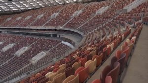 Спортивные трибуны и кресла для «Стадиона Лужники», г.Москва к Чемпионату мира по футболу FIFA 2018