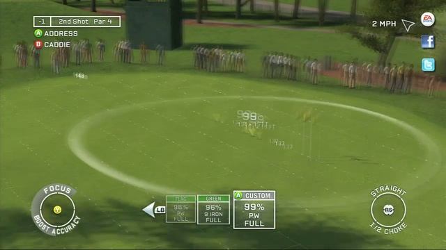 Tiger Woods PGA TOUR 12: The Masters Tips on Club Grip смотреть онлайн