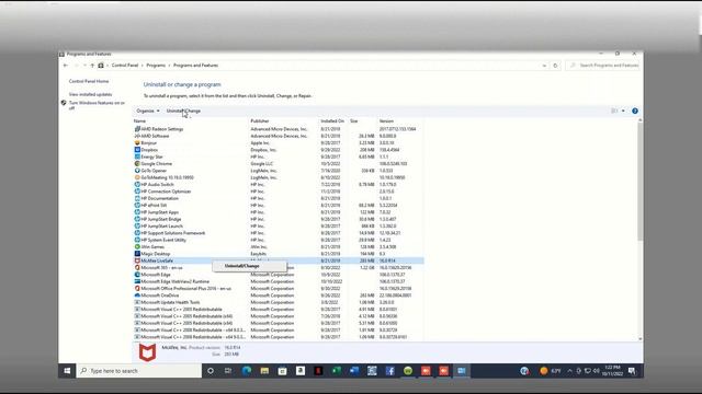How to Uninstall McAfee Antivirus Or McAfee LiveSafe From Windows 10? || Easy Guide ✅ 100% Works смотреть онлайн
