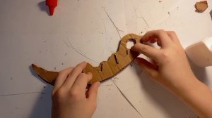 Как сделать КЕРАМБИТ ДРАГОН ГЛАС из картона