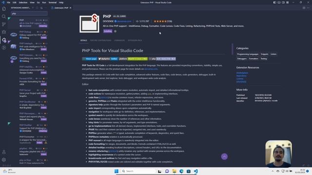 PHP TUTORIAL #12 SETUP VISUAL STUDIO CODE UNTUK PHP DEVELOPER смотреть онлайн