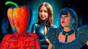 ПЕРЦЕГОЛОВАЯ ПРОТИВ УЭНСДЕЙ ЕХЕ! Крутые детки Cool Kids