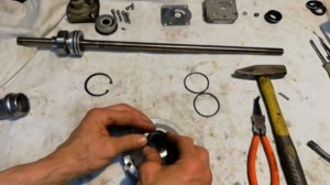 Замена сальников на водомётной насадке