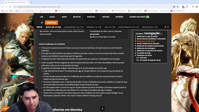 Leitura Global Labs (Atualização) 29/02/2024 Black Desert смотреть онлайн
