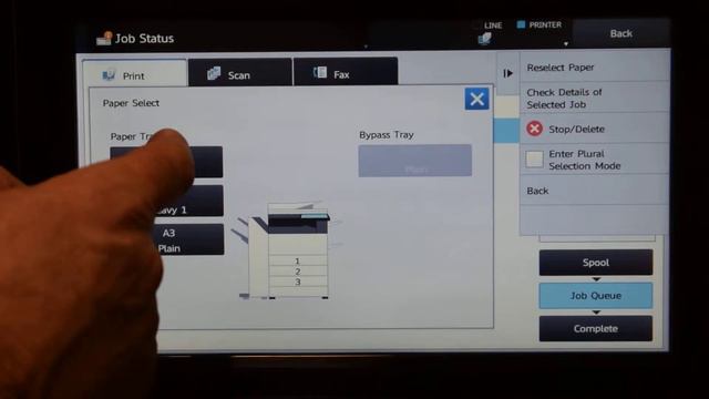 Load paper message when paper in machine MX2630 MX2651 MX3050 etc смотреть онлайн
