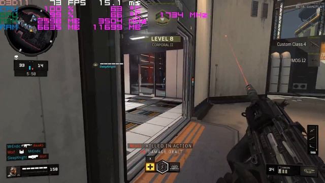 Call of Duty Black Ops 4 vs GTX 1050 Ti / i3-8100 on H310 / 8GB DDR4 [MSI Afterburner] смотреть онлайн