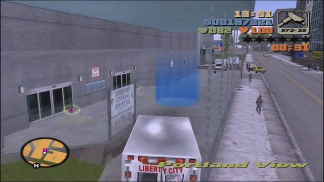 Grand Theft Auto 3 100% Walkthrough - 004 - Paramedic смотреть онлайн
