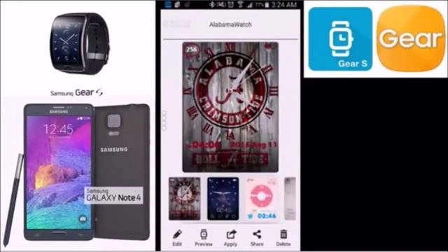 Samsung Gear S: Watch Styler (Part1) Setting up Apps смотреть онлайн