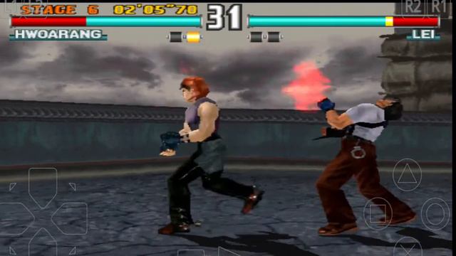 Tekken 3 | Hwoarang- Full fight Skill With Sound | Mobile GamePlay смотреть онлайн