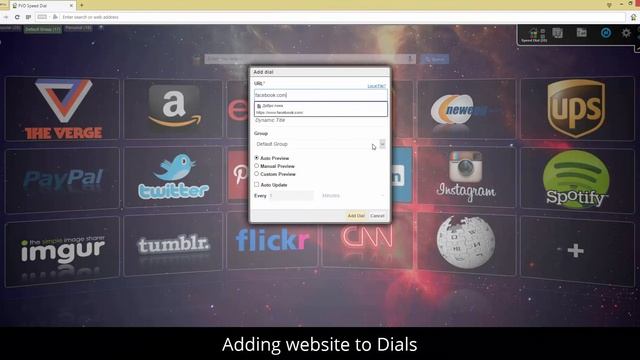 Fvd Speed Dial for Opera Browser with Sync and 3D wall смотреть онлайн