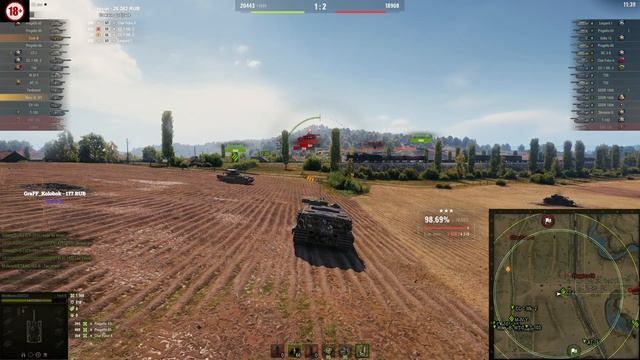 100% ОТМЕТКИ ✮ 2400 УРОНА С БАРАБАНА 98%