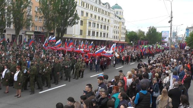ДНР День республики. Площадь Ленина 7. 2019 год смотреть онлайн