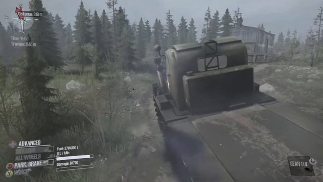 MudRunner Mod Gameplay | Tracked Vehicle test | BAT-M Truck Mod | The Valley Map смотреть онлайн