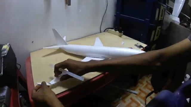 HOW TO MAKE RC FOAM PLANE BOEING 737 - rc drone convert to plane - diy rc plane смотреть онлайн
