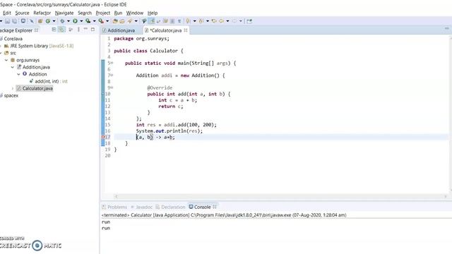 what is lambda expression and functional interface in java 8| java 8 new features with example смотреть онлайн