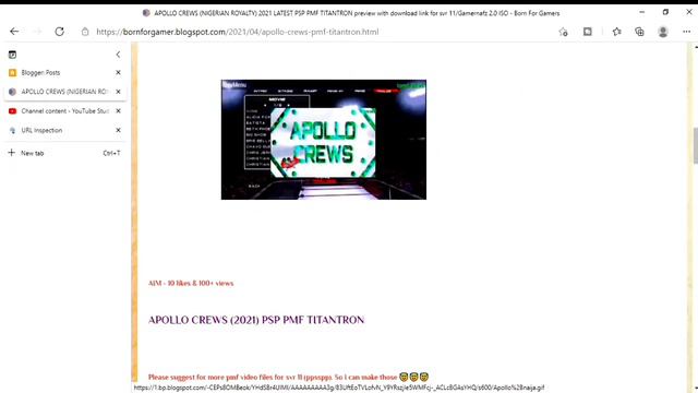 APOLLO CREWS (NIGERIAN ROYALTY) LATEST PMF TITANTRON DOWNLOAD NOW FOR SVR 11/Gamernafz 2.0 ISO смотреть онлайн