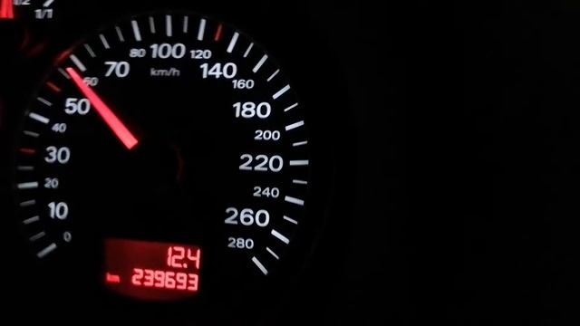 Audi A3 8P 2.0 TFSI Quattro | Stock + Downpipe | Acceleration 0-100 смотреть онлайн