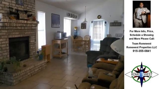 405 Roslyn Drive, Horizon City, TX Presented by Team Romewest. смотреть онлайн