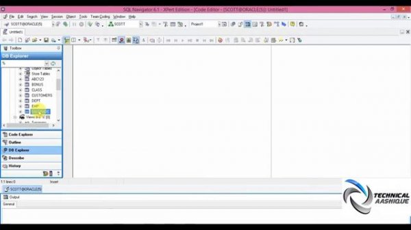 SQL-Explore Schema in SQL Navigator|SQL Tutorials for Beginners Part-16(Hindi)|#Technical Aashique