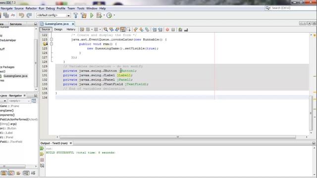 Java Swing Example 1 part 1 смотреть онлайн
