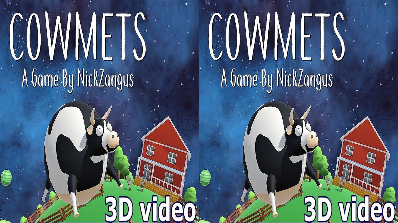 Cowmets 3D SBS VR Box Google Cardboard Video
