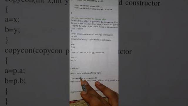 Java programming copy constructor смотреть онлайн
