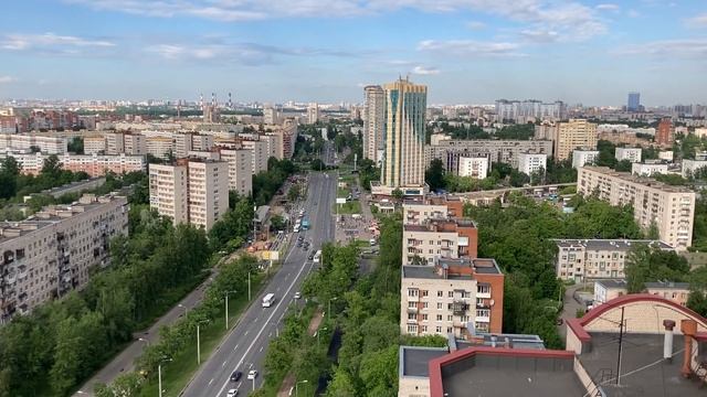 Смотрим на Юго-запад (Кировский район) проспект Ветеранов-Дачный округ смотреть онлайн