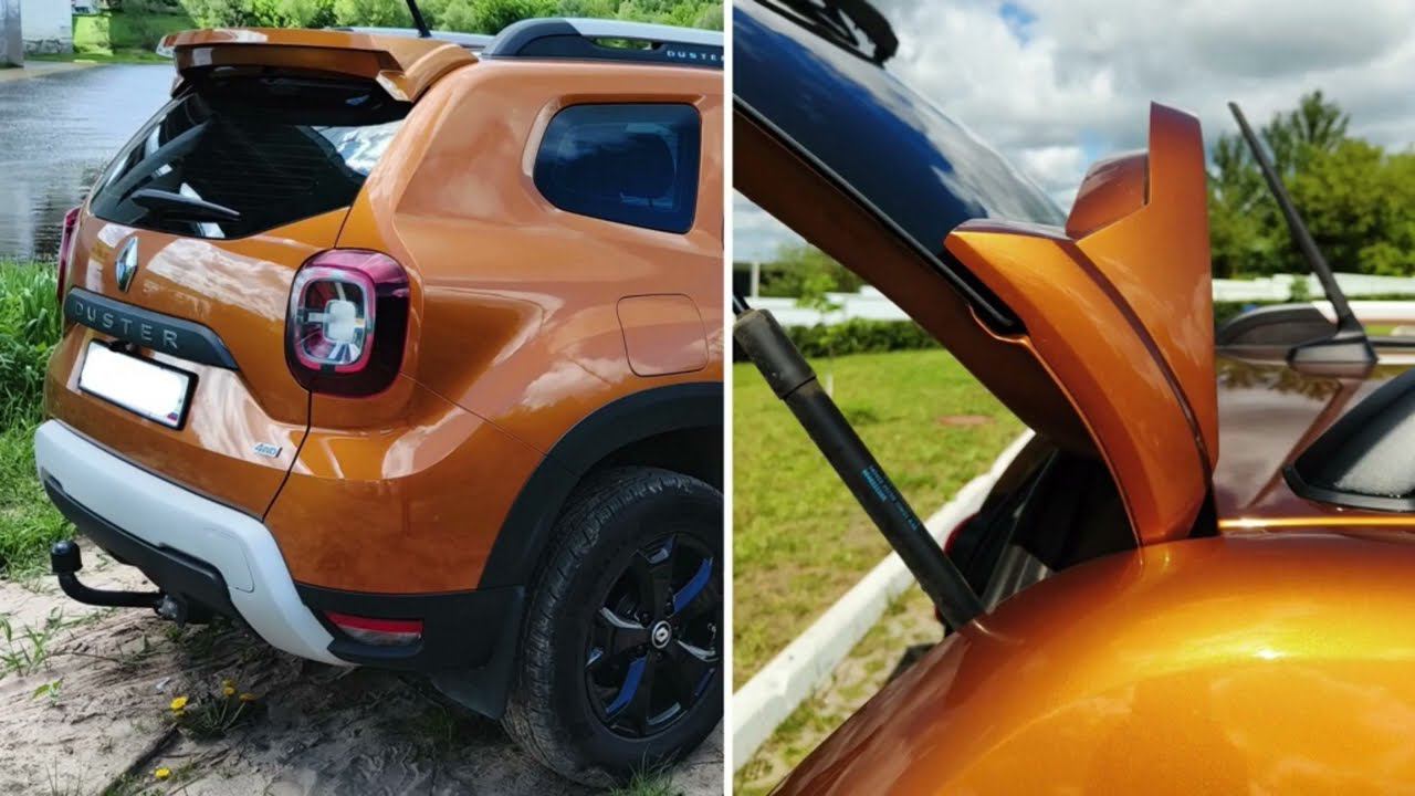 СПОЙЛЕР №1 КАРТ для RENAULT DUSTER 2 (с 2021г.в.) смотреть онлайн