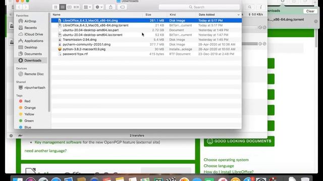 Libre Office Free Alternate Software of Microsoft Office in Mac OS смотреть онлайн