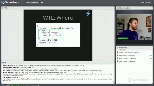 Structured Logging: Understanding Service Chaos - Evan Phoenix - Ruby Remote Conf 2015 смотреть онлайн