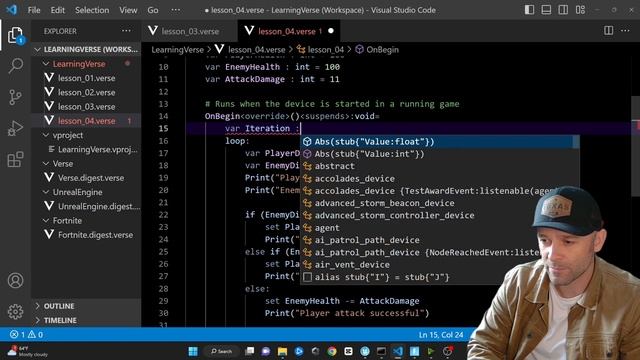 UEFN Verse For Beginners Course - Simple Loops - Lesson 4 смотреть онлайн