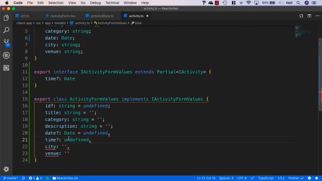 12 Initialising the form with data смотреть онлайн