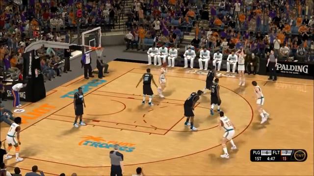 Flint Tropics (Jackie Moon) & Len Bias in NBA 2K12 (UBR V29) смотреть онлайн