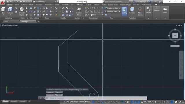 AutoCAD 2016 3D - Exercise 13 смотреть онлайн