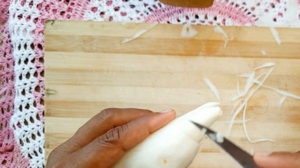 Dolphin | white reddish Dolphin | vegetable carving