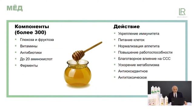 Профессор В.А.Дадали о питьевом геле Алое Вера Персик и геле Алое Вера Мёд смотреть онлайн