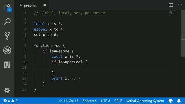 Local? Global? Set? - Variables and Scope in kOS смотреть онлайн