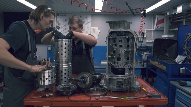 Разбор АКПП M5F90 перед усилением // GA8HP75Z