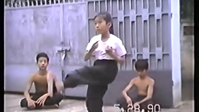 Хонг За Куэн.Вьетнам.Тренировка 1990 год