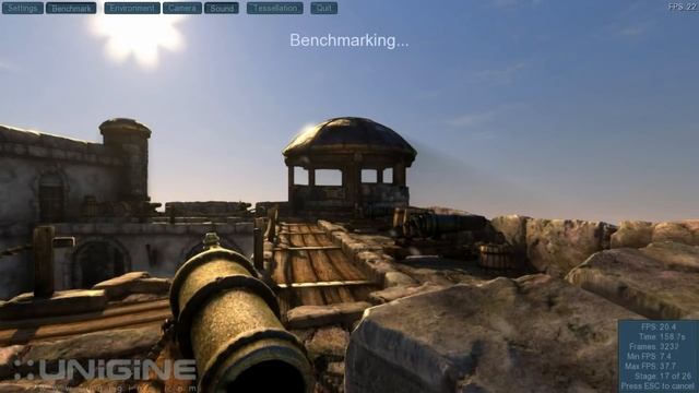 Unigine Heaven DX11 Benchmark 2.5 - Zotac GTS 450 AMP! Edition смотреть онлайн