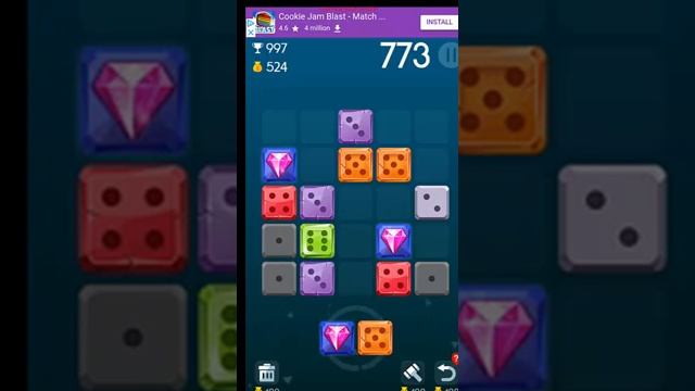 Jewel Games 2018 - Match 3 Jewels #3 My best score Android Gameplay смотреть онлайн